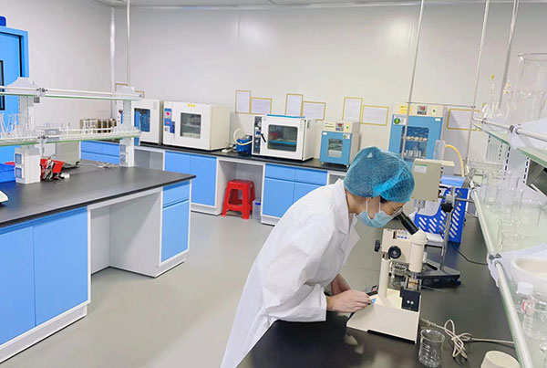 Raw material QC testing