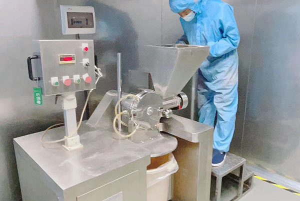 Powder bulk producing